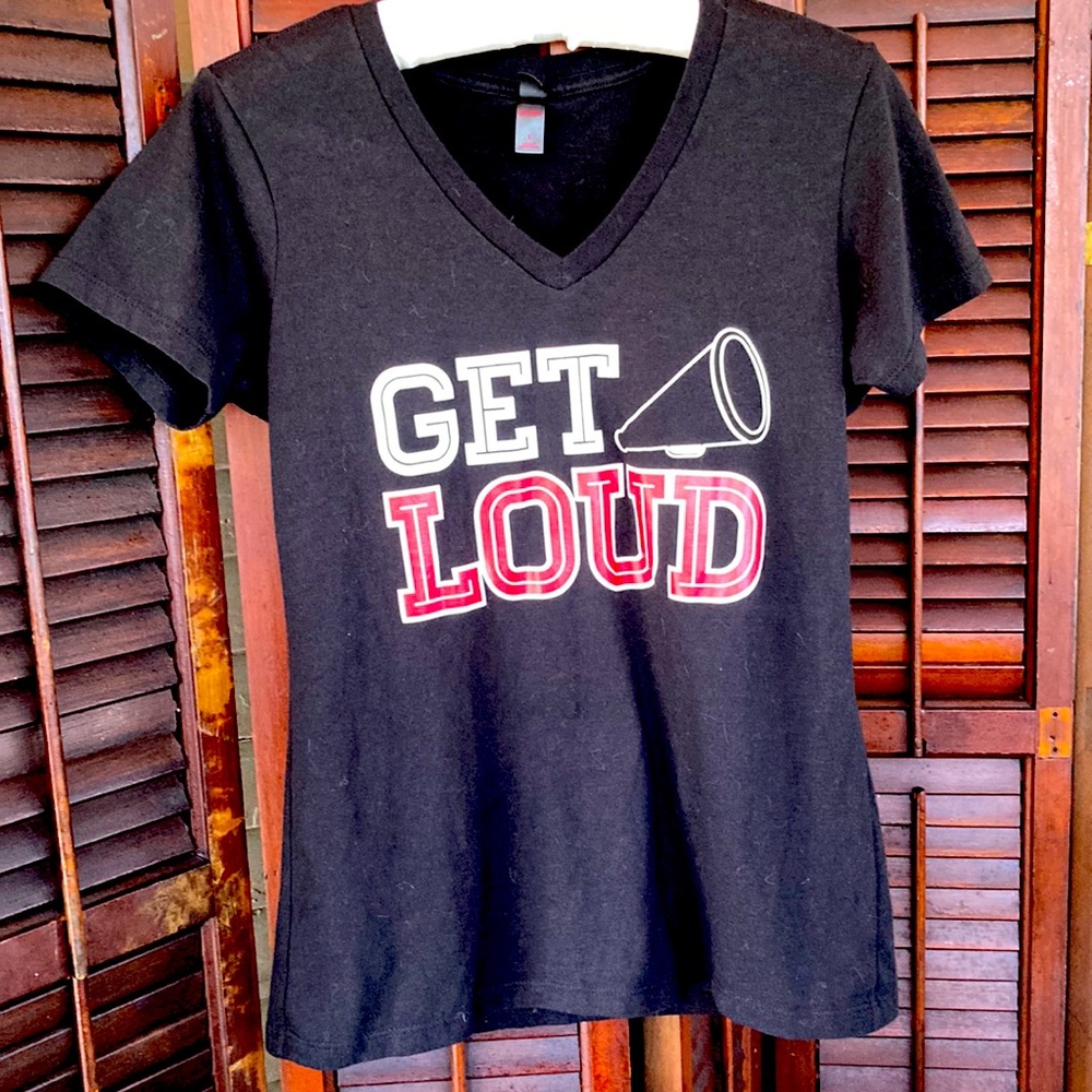 Get Loud Cheerleader Shirt ~ S ~